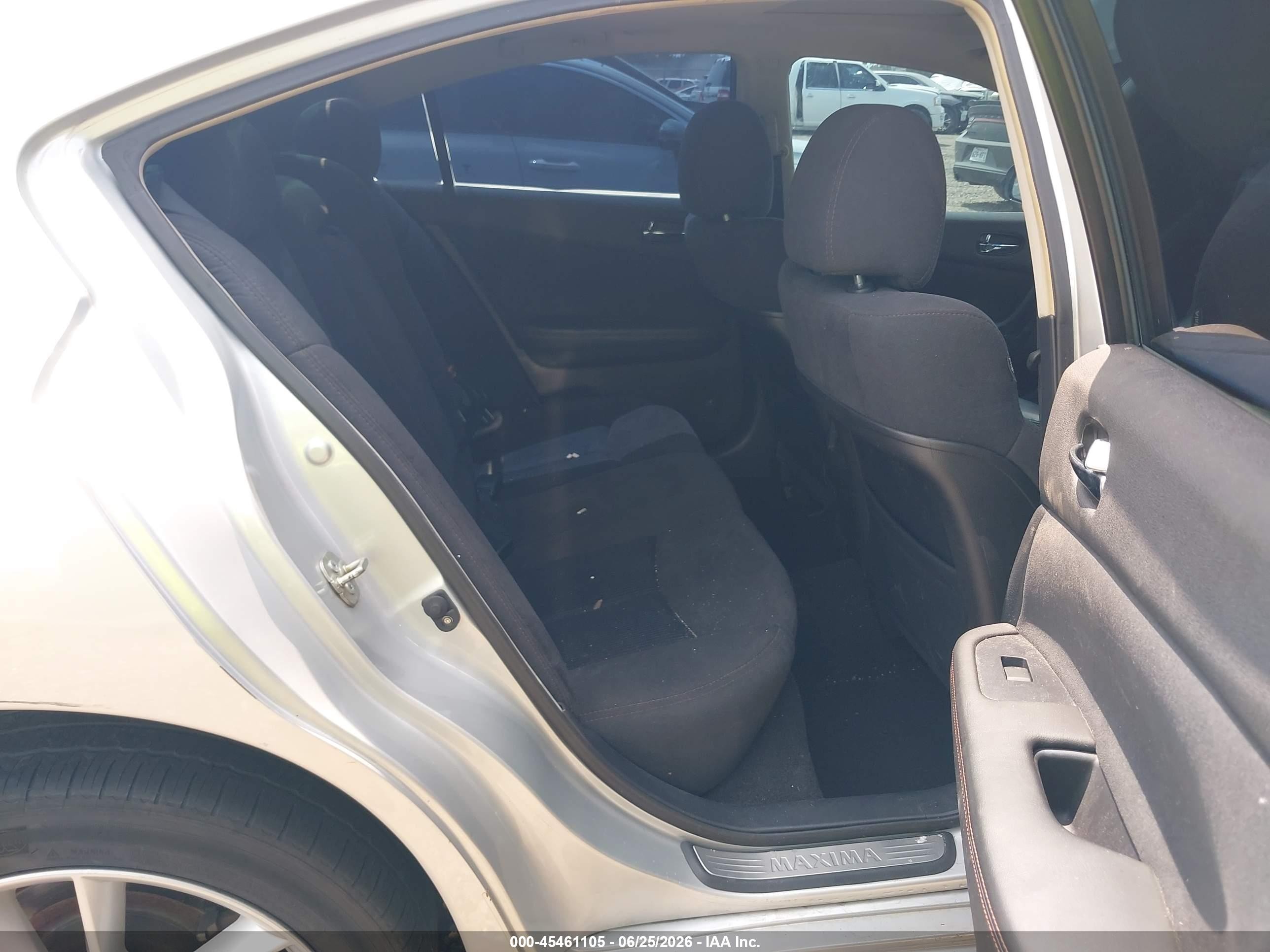 2013 Nissan Maxima 3.5 S Серебряный vin: 1N4AA5AP6DC804324