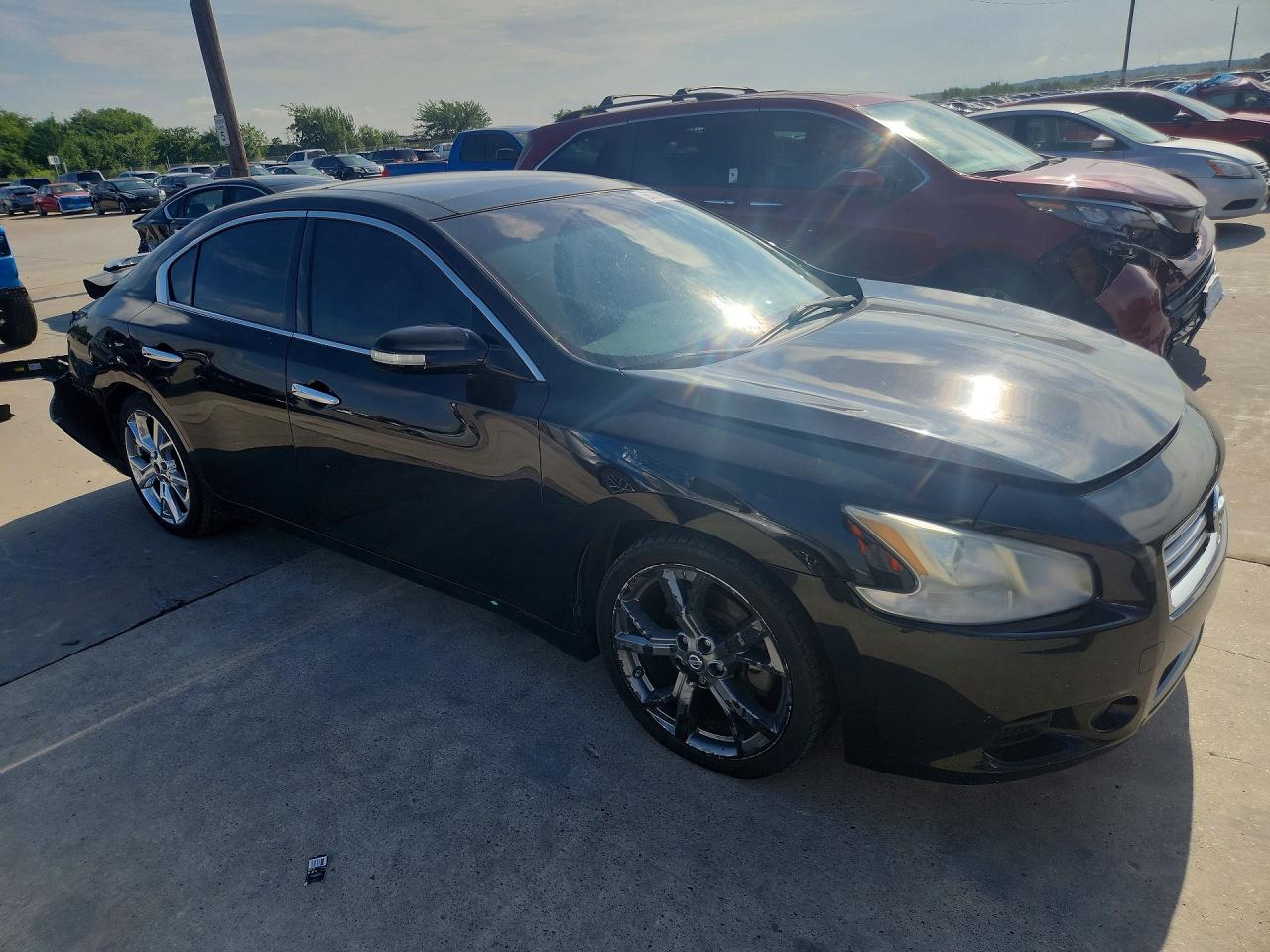 2013 Nissan Maxima 3.5 S Черный vin: 1N4AA5AP6DC806557