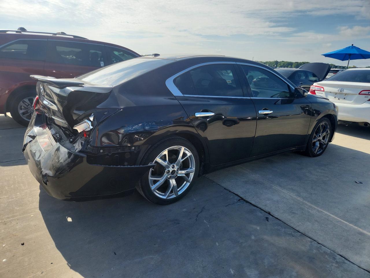 2013 Nissan Maxima 3.5 S Черный vin: 1N4AA5AP6DC806557
