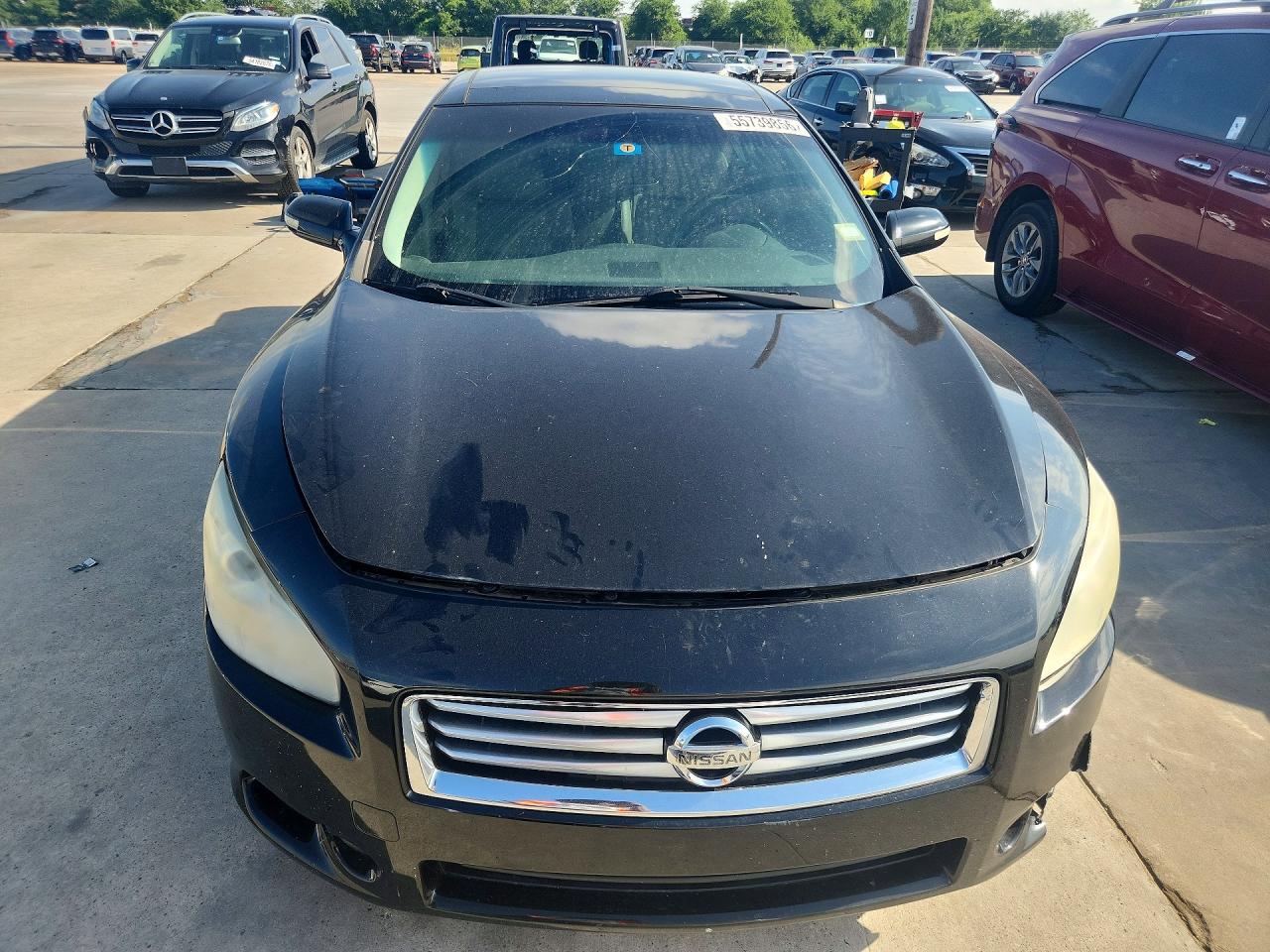 2013 Nissan Maxima 3.5 S Черный vin: 1N4AA5AP6DC806557