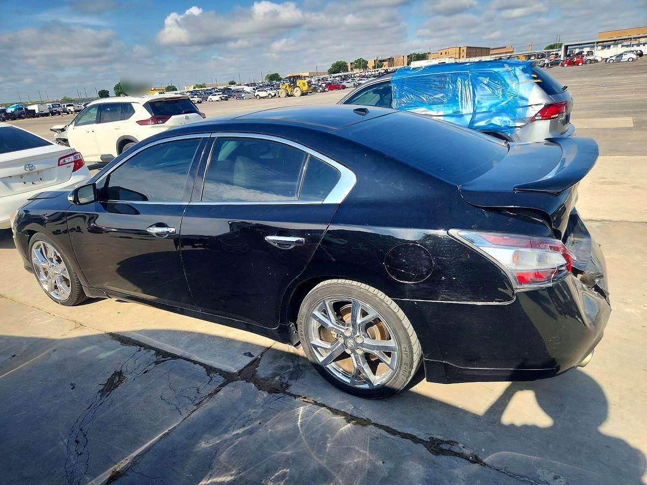 2013 Nissan Maxima 3.5 S Черный vin: 1N4AA5AP6DC806557
