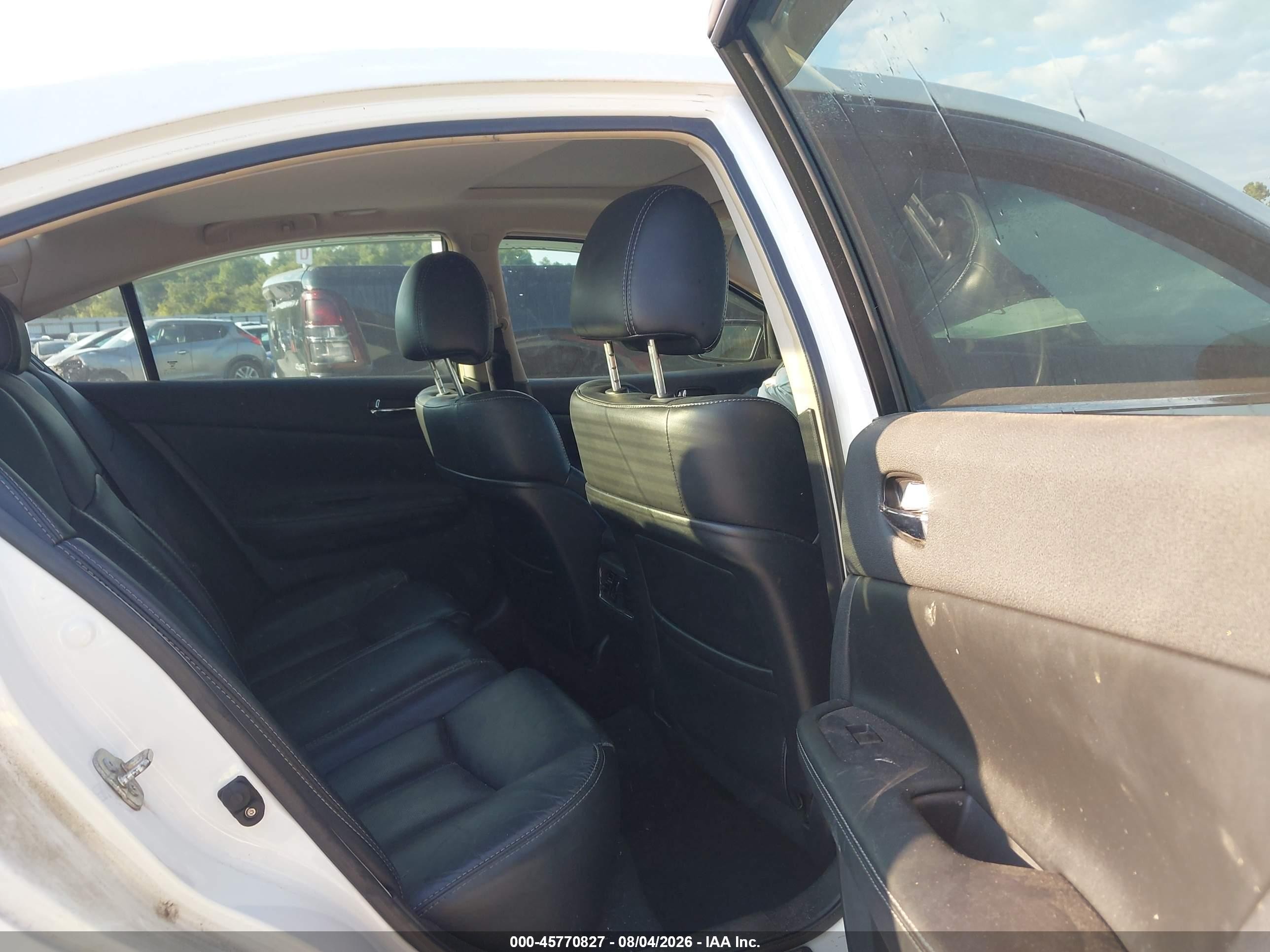 2013 Nissan Maxima 3.5 Sv Белый vin: 1N4AA5AP6DC810690