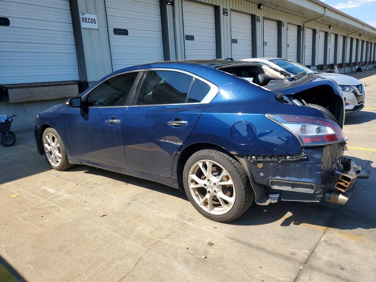 2013 Nissan Maxima 3.5 Sv Blue vin: 1N4AA5AP6DC816084