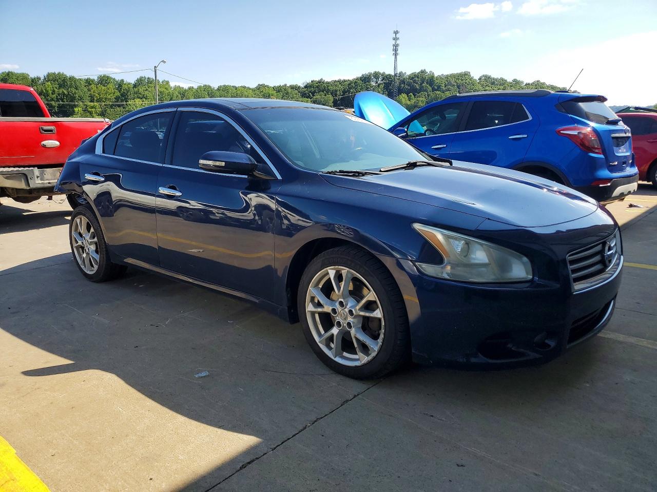 2013 Nissan Maxima 3.5 Sv Blue vin: 1N4AA5AP6DC816084