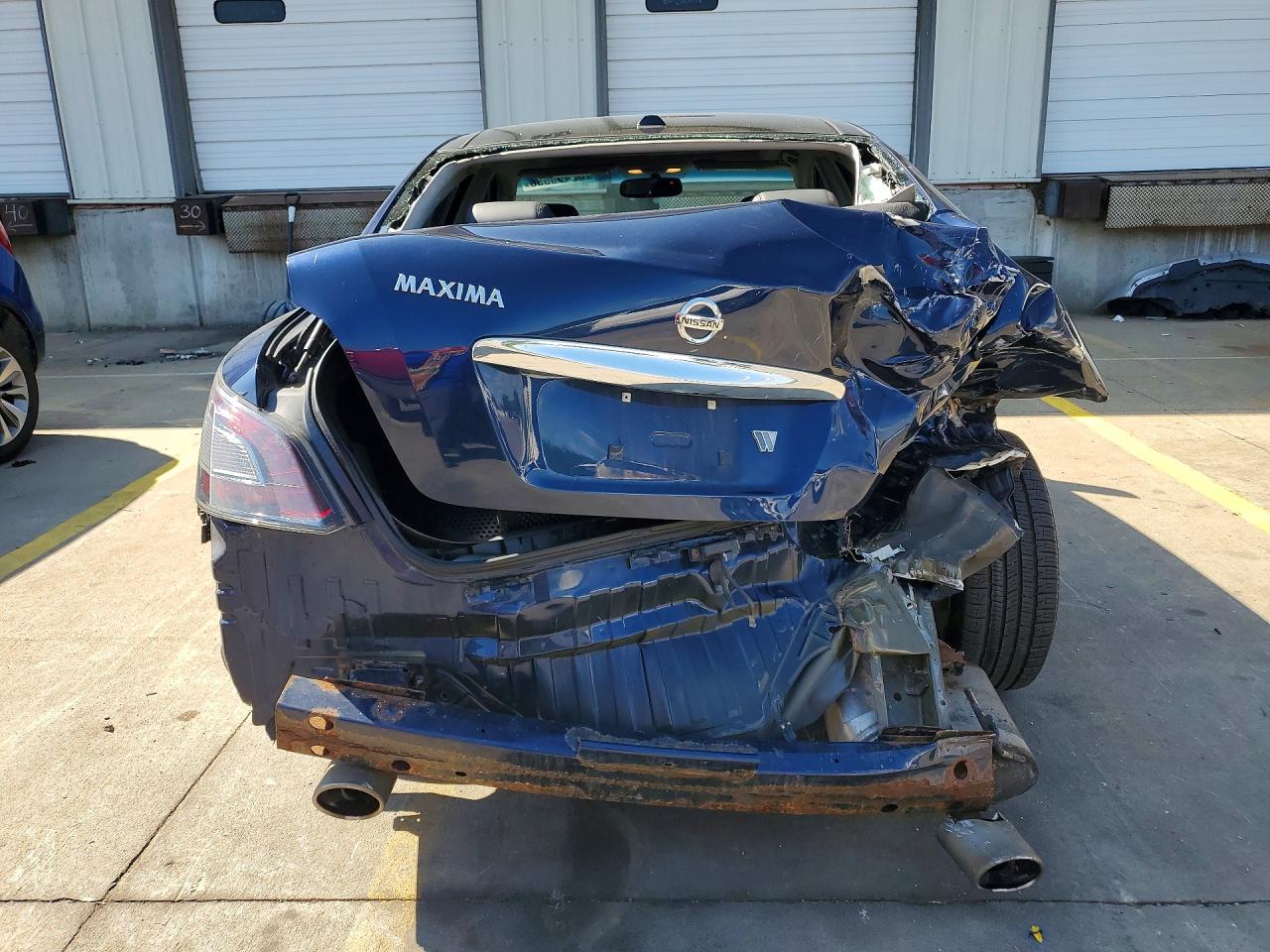 2013 Nissan Maxima 3.5 Sv Blue vin: 1N4AA5AP6DC816084