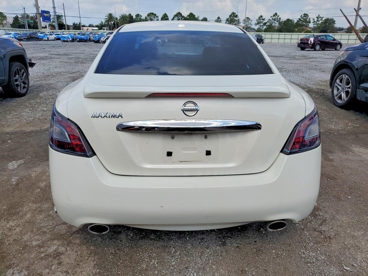 2013 Nissan Maxima 3.5 S White vin: 1N4AA5AP6DC821320
