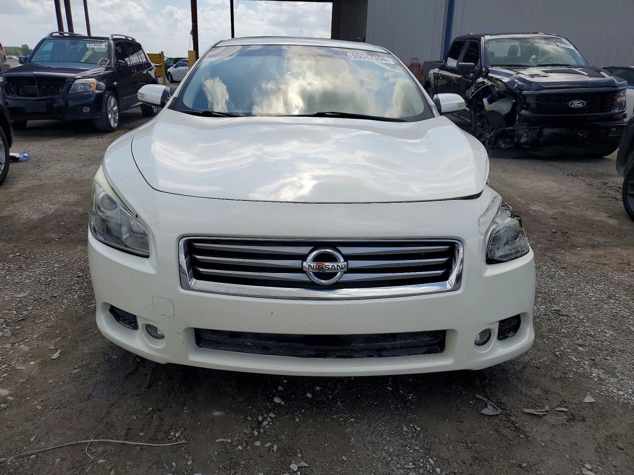 2013 Nissan Maxima 3.5 S White vin: 1N4AA5AP6DC821320