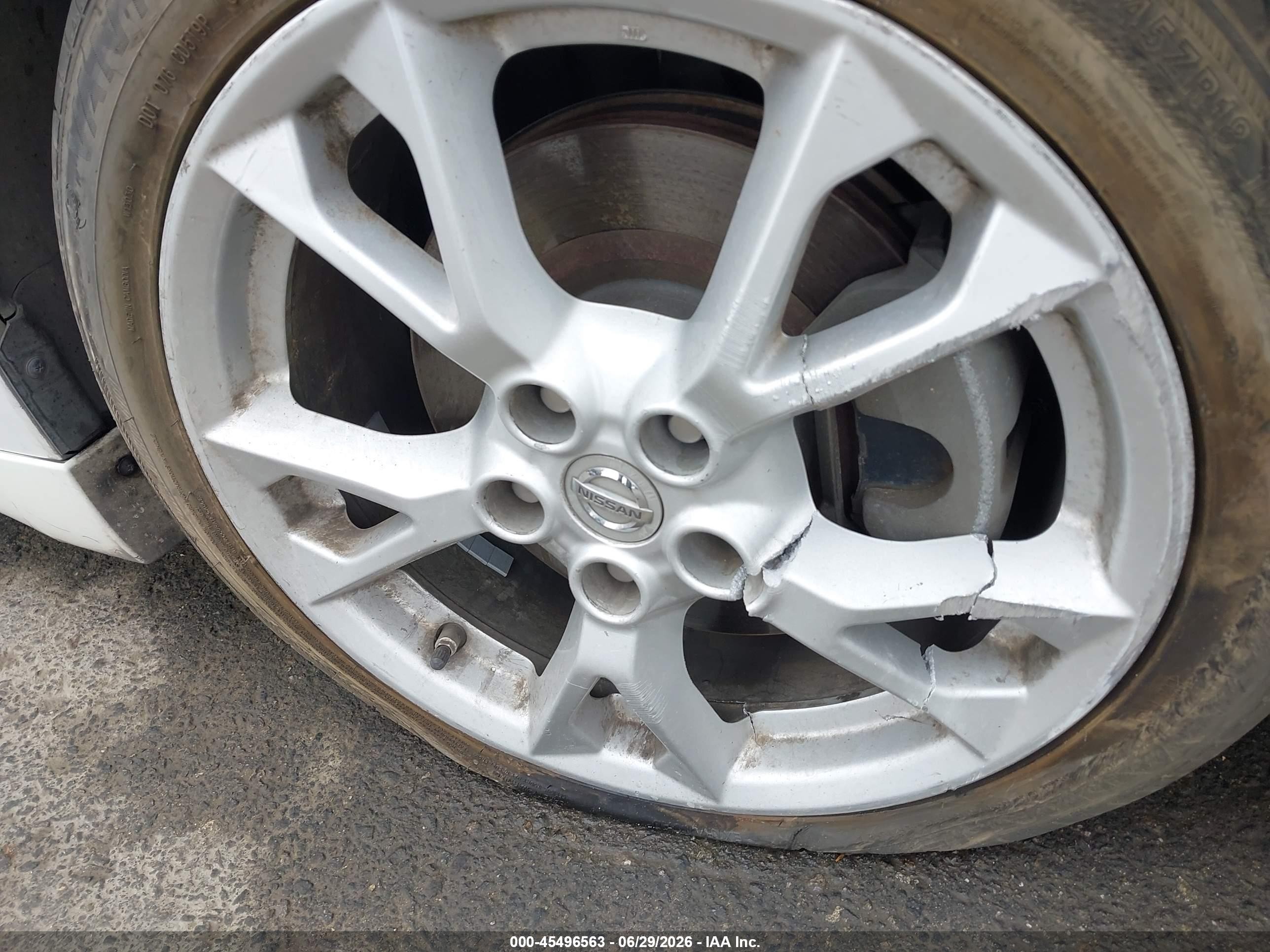 2013 Nissan Maxima 3.5 Sv White vin: 1N4AA5AP6DC827165