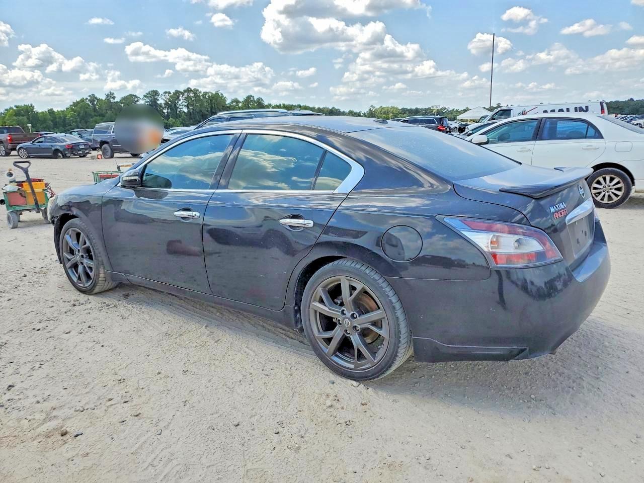 2013 Nissan Maxima 3.5 S Black vin: 1N4AA5AP6DC837078