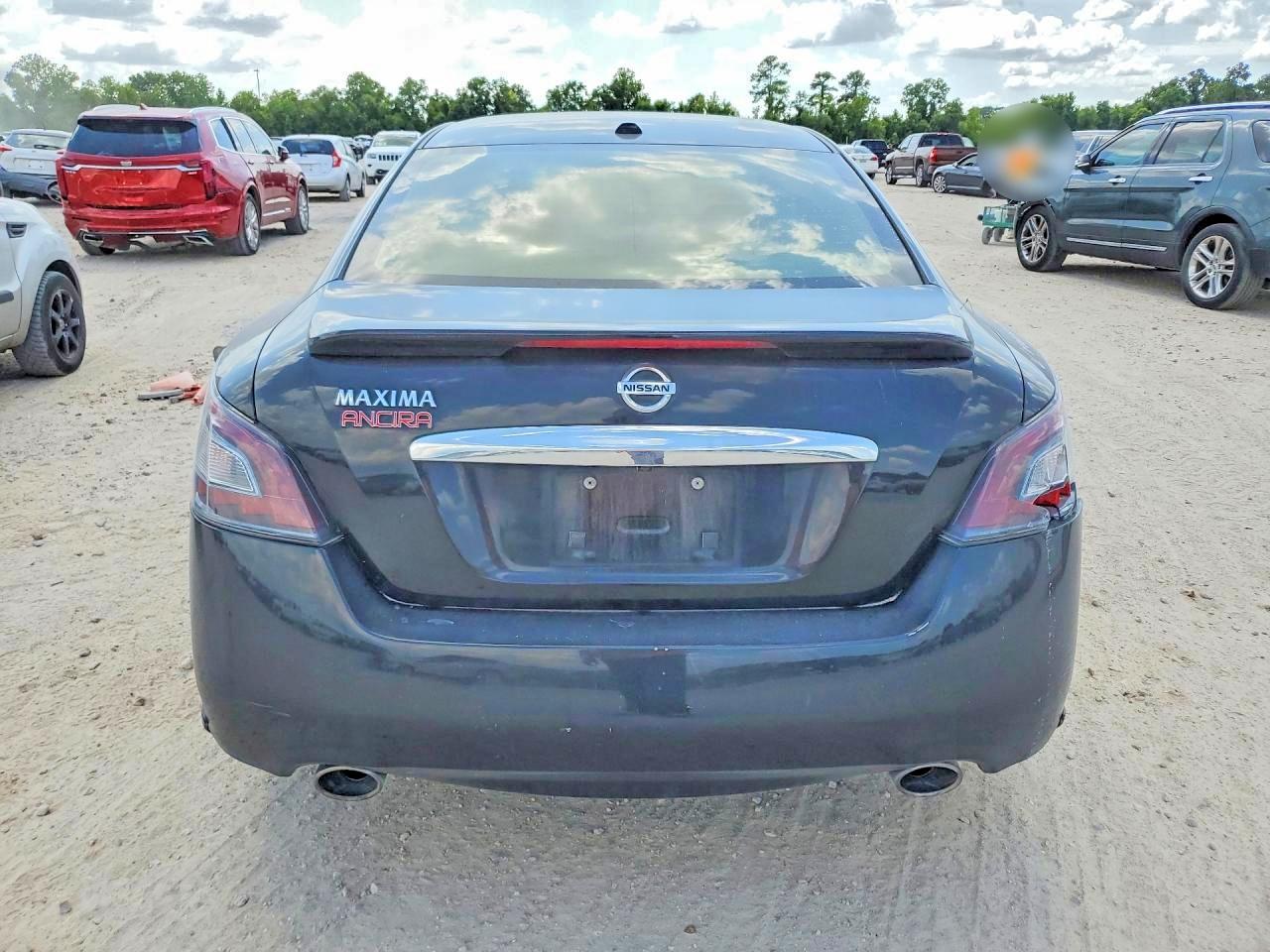 2013 Nissan Maxima 3.5 S Black vin: 1N4AA5AP6DC837078