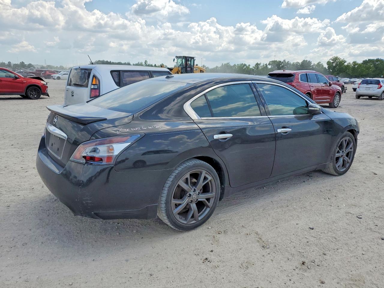 2013 Nissan Maxima 3.5 S Black vin: 1N4AA5AP6DC837078