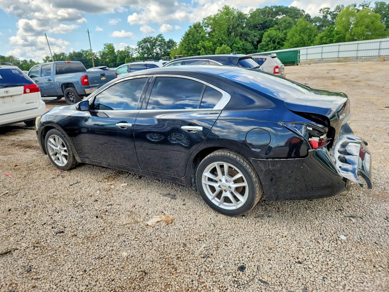 2014 Nissan Maxima 3.5 S Black vin: 1N4AA5AP6EC431383