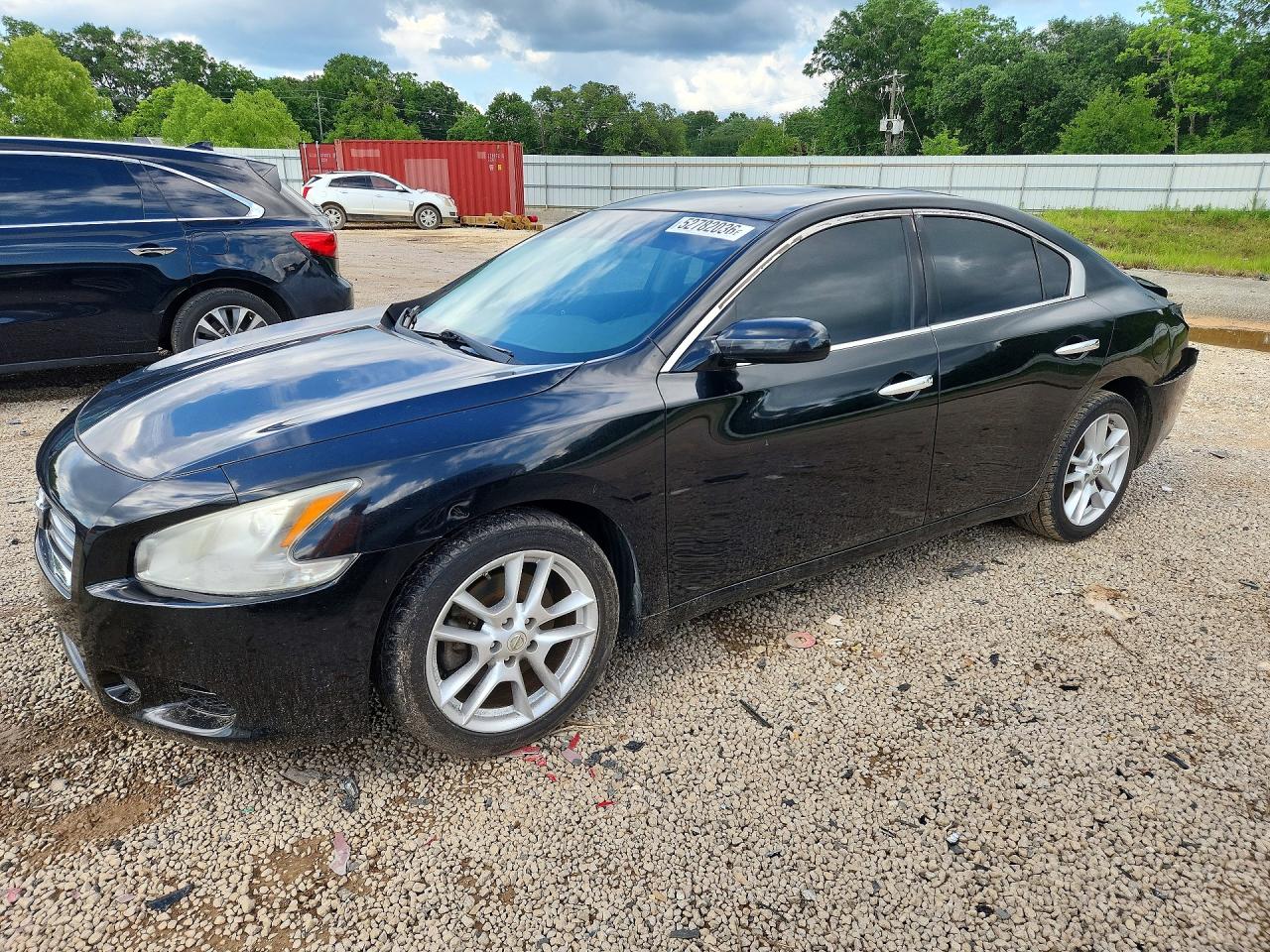 2014 Nissan Maxima 3.5 S Black vin: 1N4AA5AP6EC431383