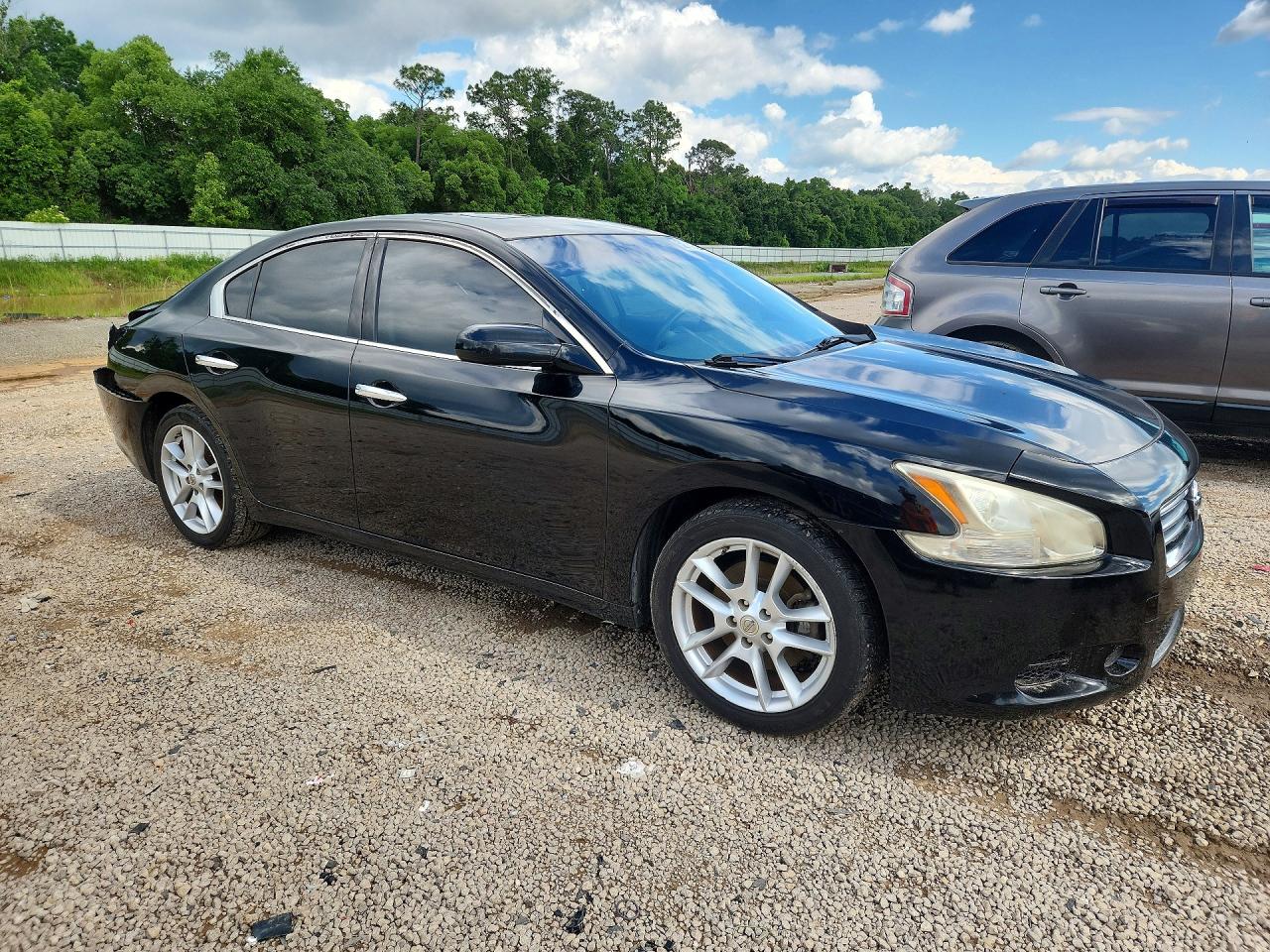 2014 Nissan Maxima 3.5 S Black vin: 1N4AA5AP6EC431383