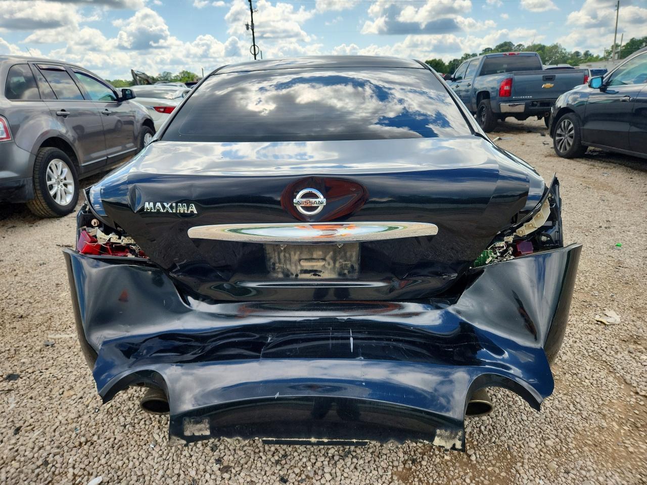 2014 Nissan Maxima 3.5 S Black vin: 1N4AA5AP6EC431383