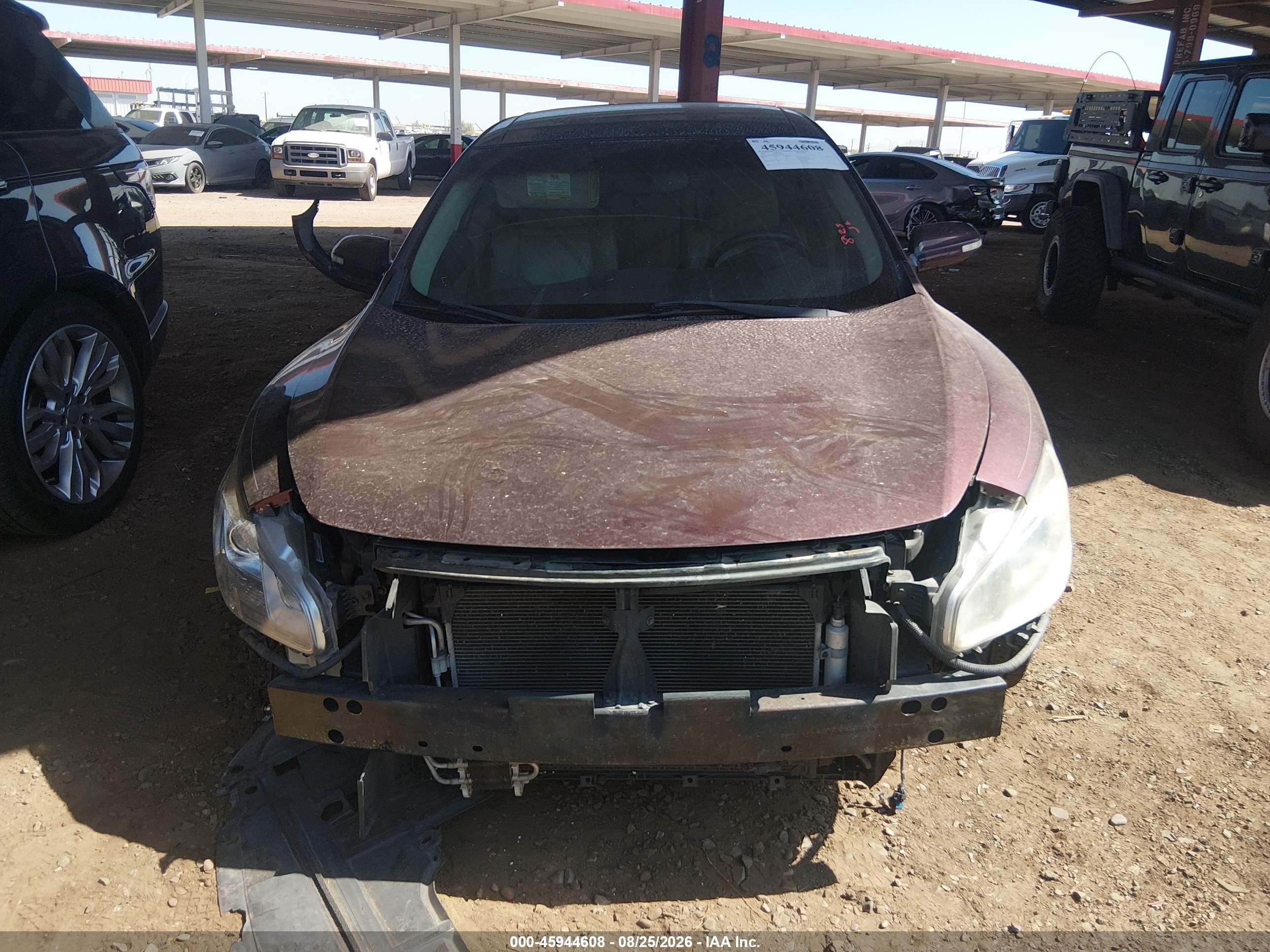 2014 Nissan Maxima 3.5 Sv Maroon vin: 1N4AA5AP6EC433263