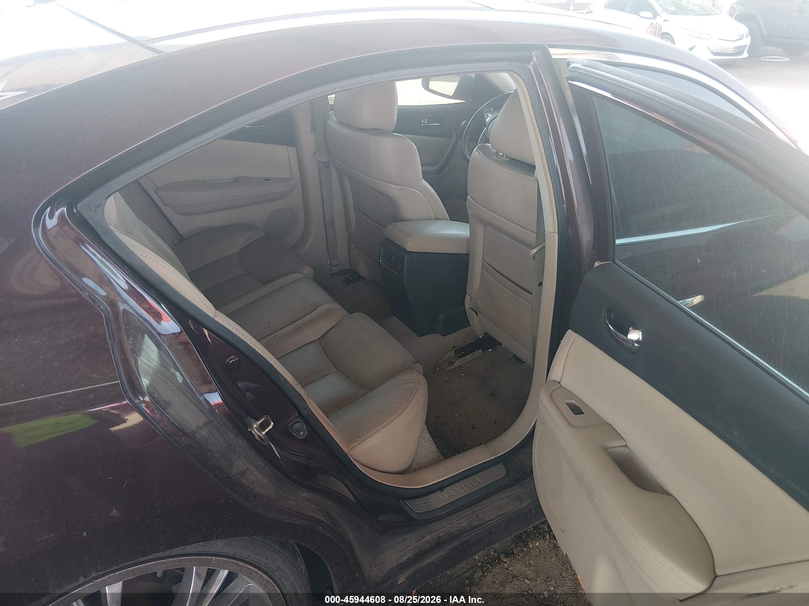 2014 Nissan Maxima 3.5 Sv Maroon vin: 1N4AA5AP6EC433263