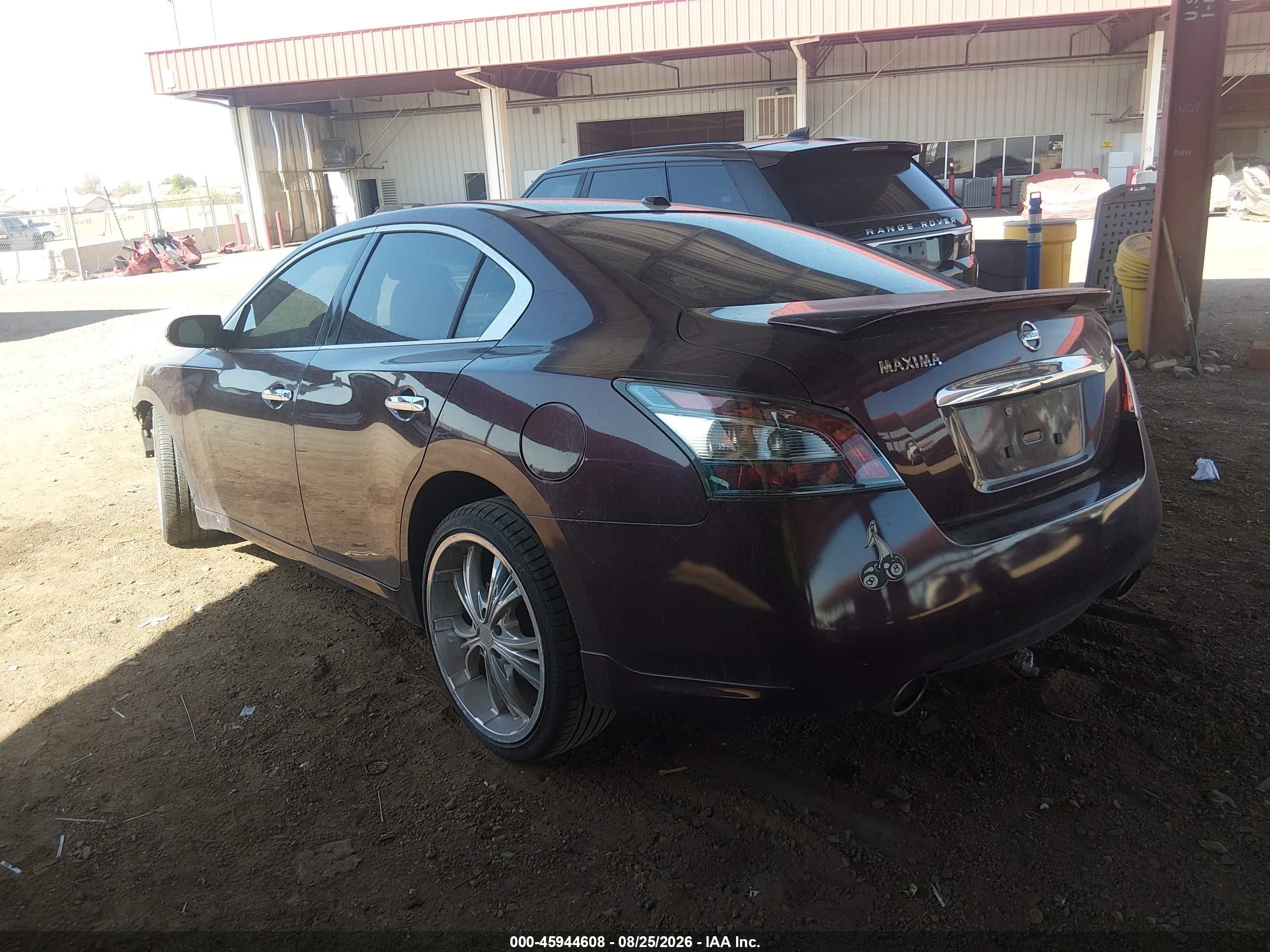 2014 Nissan Maxima 3.5 Sv Maroon vin: 1N4AA5AP6EC433263
