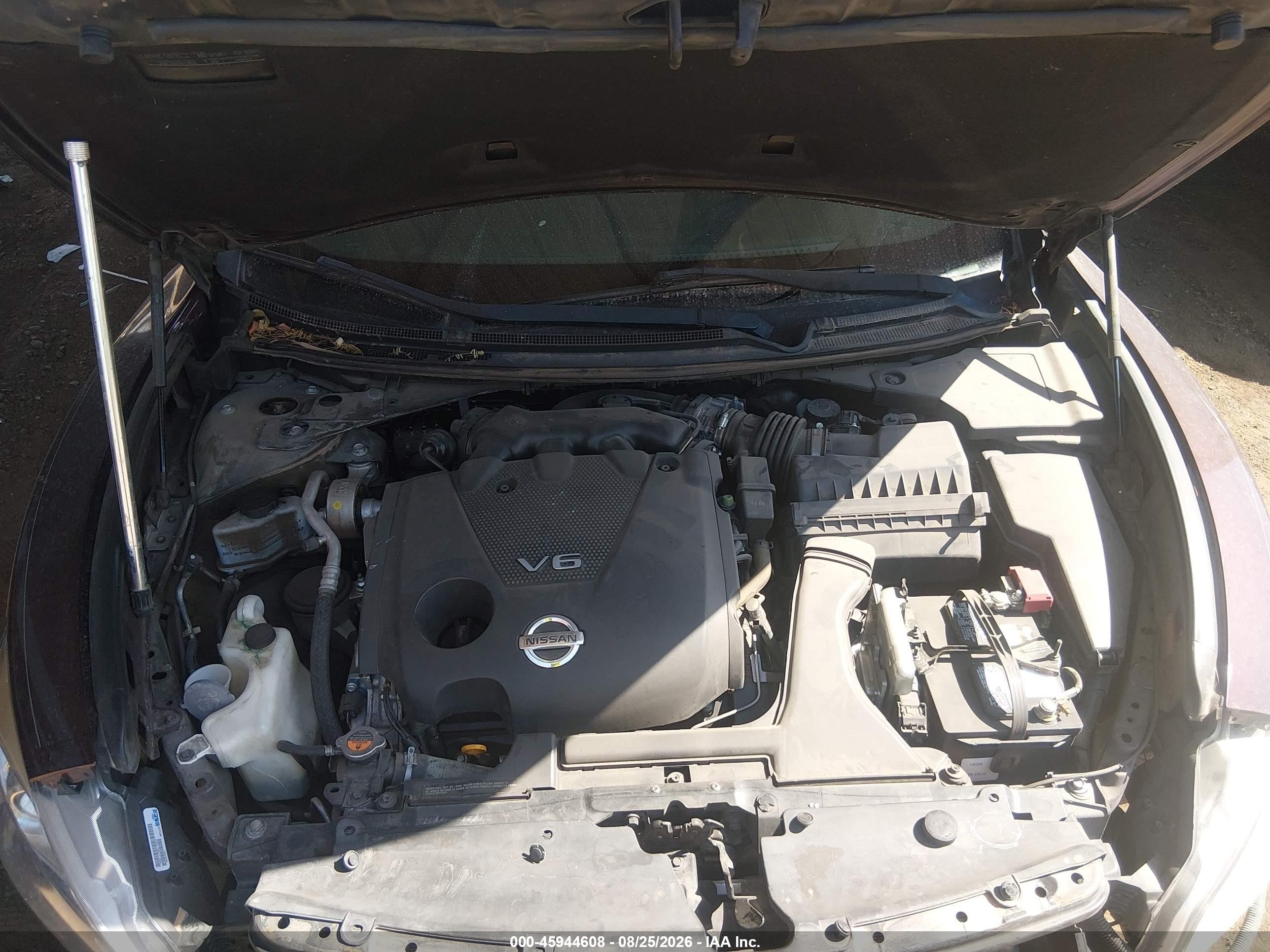 2014 Nissan Maxima 3.5 Sv Maroon vin: 1N4AA5AP6EC433263