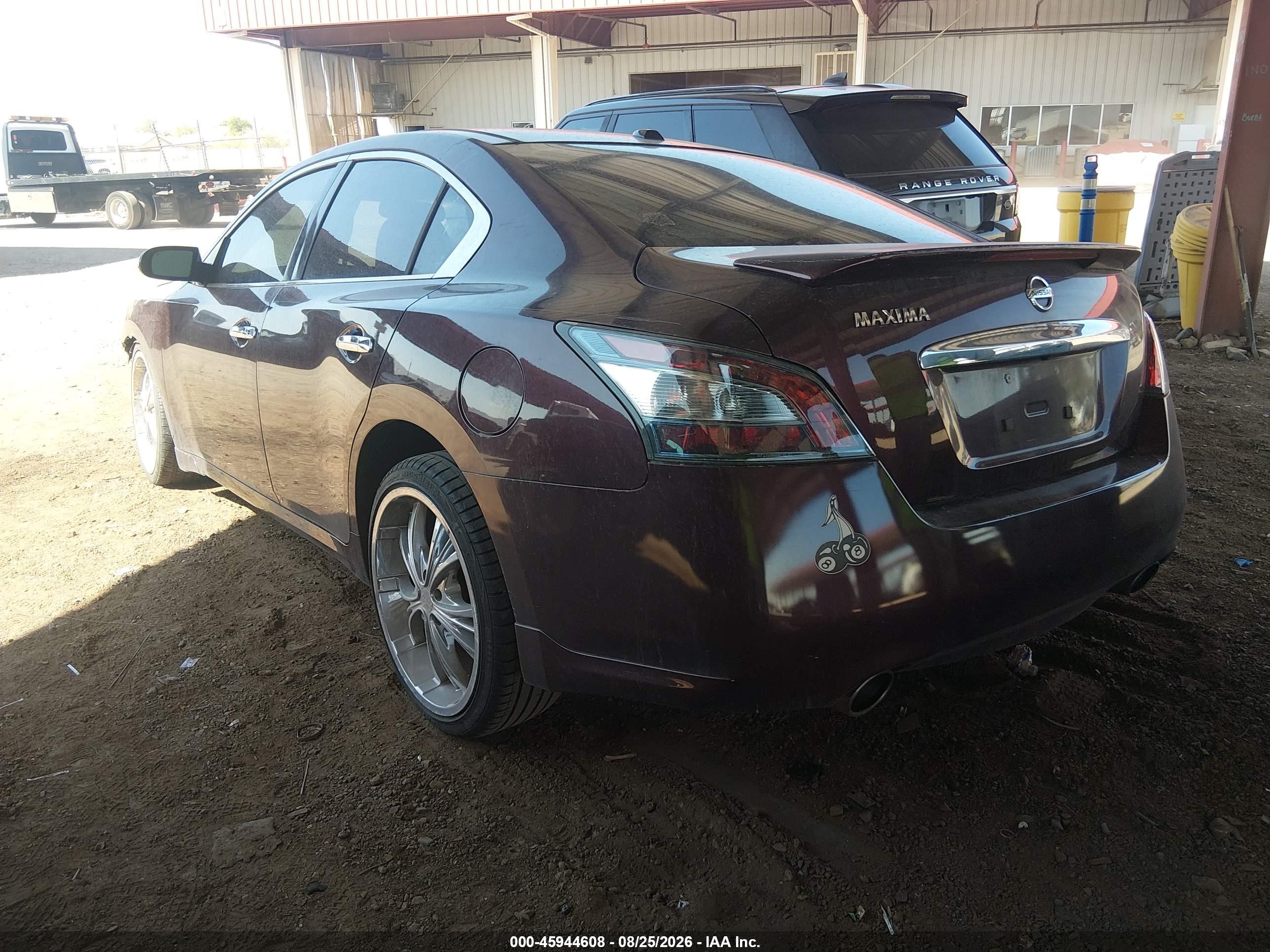 2014 Nissan Maxima 3.5 Sv Maroon vin: 1N4AA5AP6EC433263