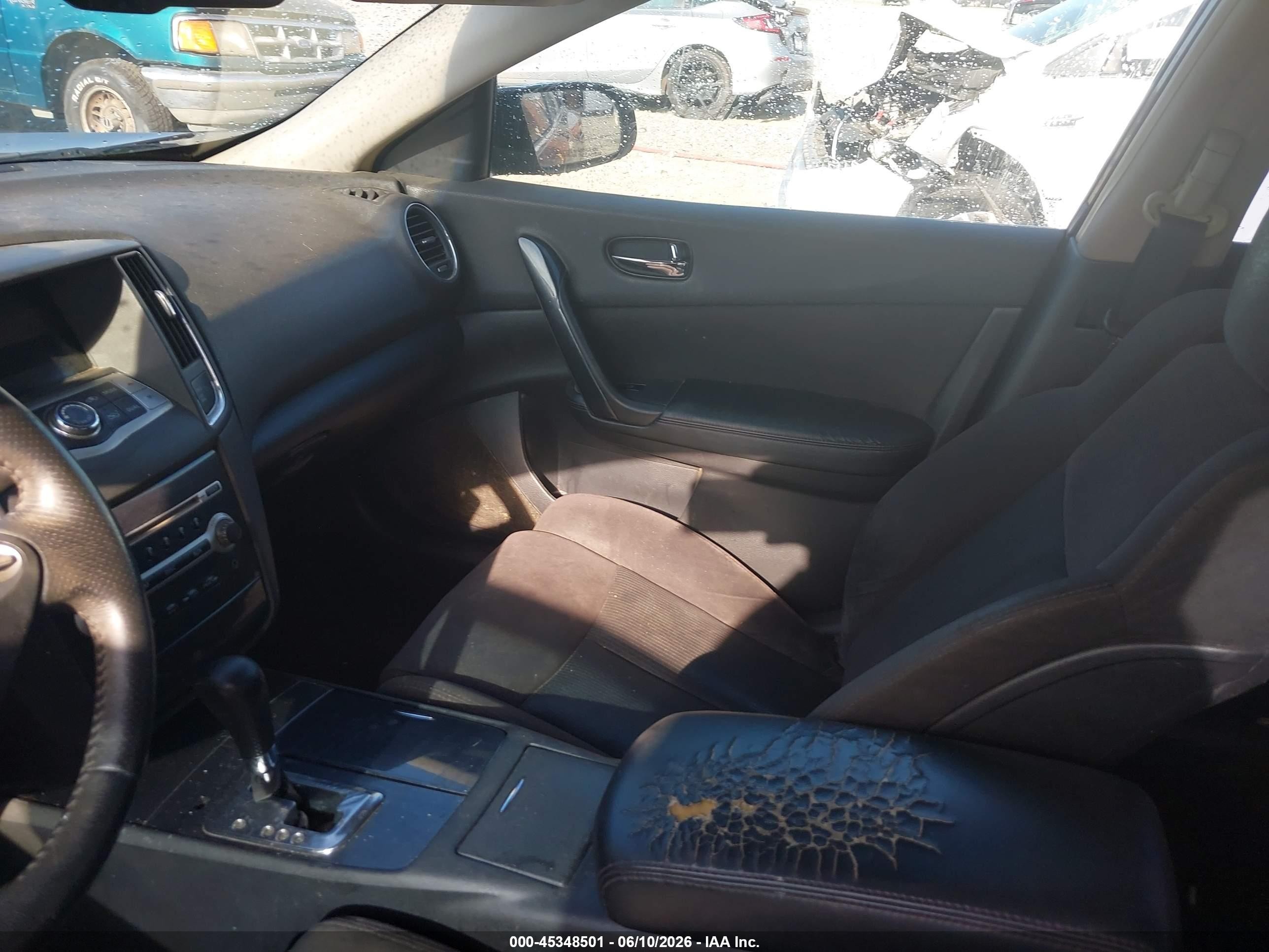 2014 Nissan Maxima 3.5 S Burgundy vin: 1N4AA5AP6EC433358