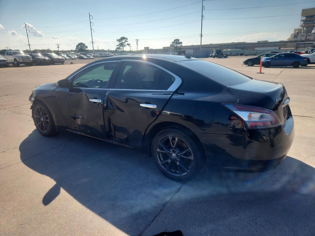 2014 Nissan Maxima 3.5 Sv Черный vin: 1N4AA5AP6EC435482