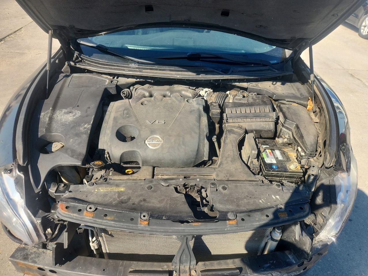 2014 Nissan Maxima 3.5 Sv Черный vin: 1N4AA5AP6EC435482