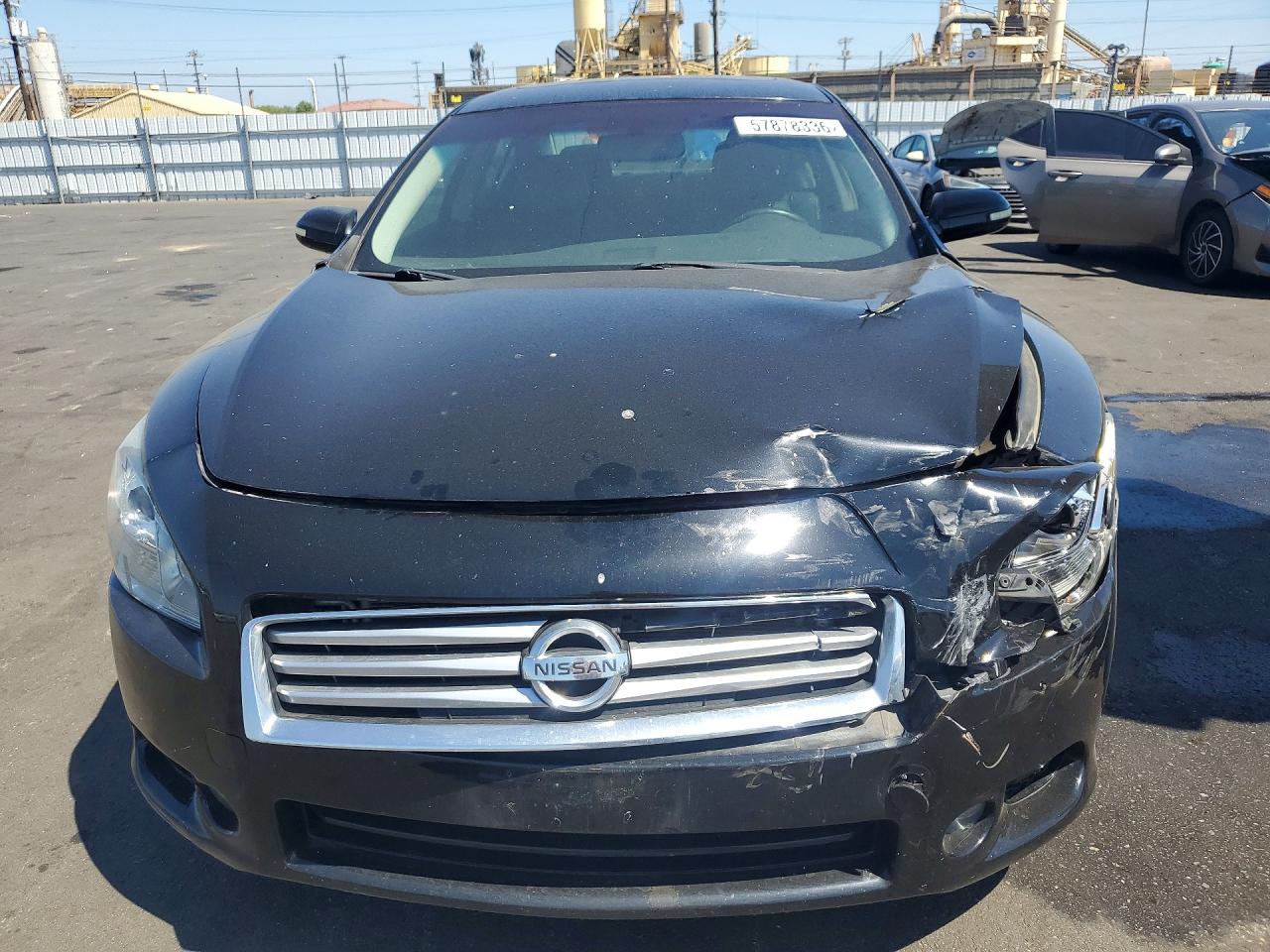 2014 Nissan Maxima 3.5 S Черный vin: 1N4AA5AP6EC435658