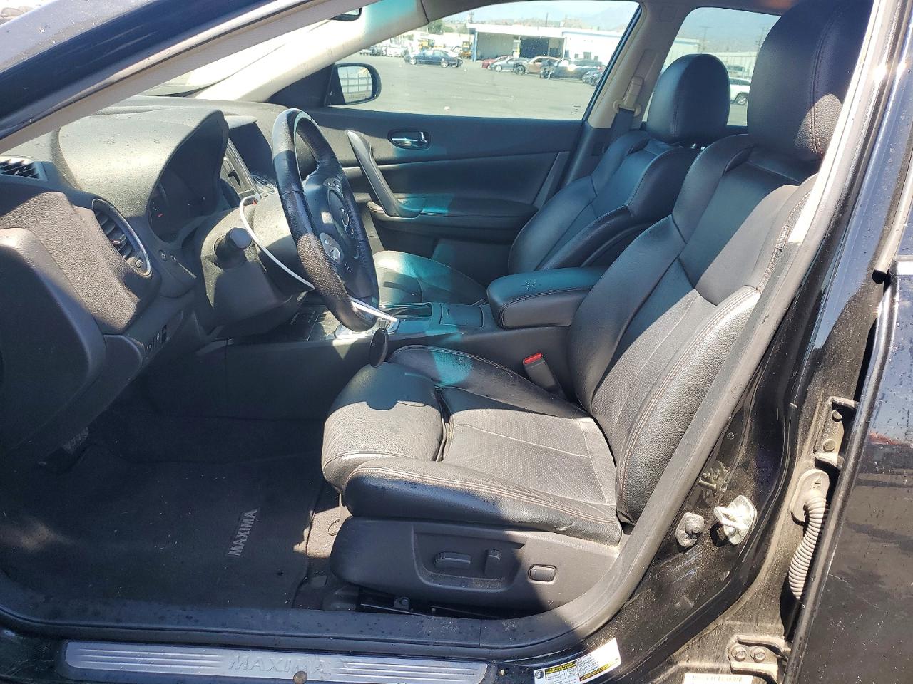2014 Nissan Maxima 3.5 S Черный vin: 1N4AA5AP6EC435658
