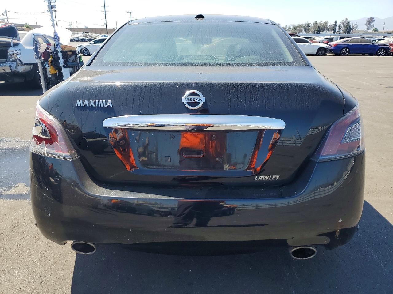 2014 Nissan Maxima 3.5 S Черный vin: 1N4AA5AP6EC435658