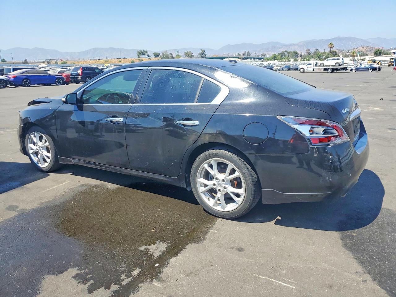 2014 Nissan Maxima 3.5 S Черный vin: 1N4AA5AP6EC435658