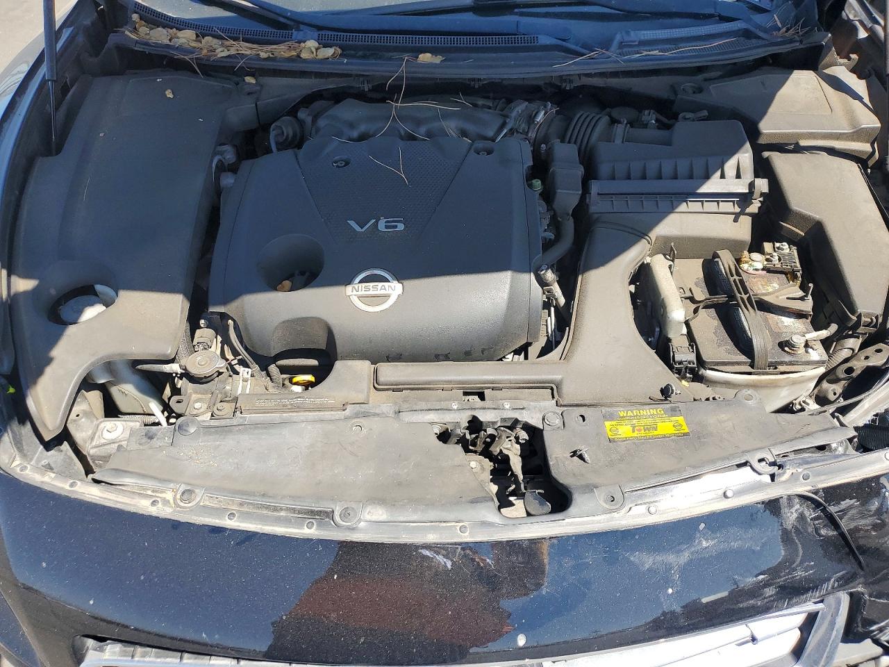 2014 Nissan Maxima 3.5 S Черный vin: 1N4AA5AP6EC435658