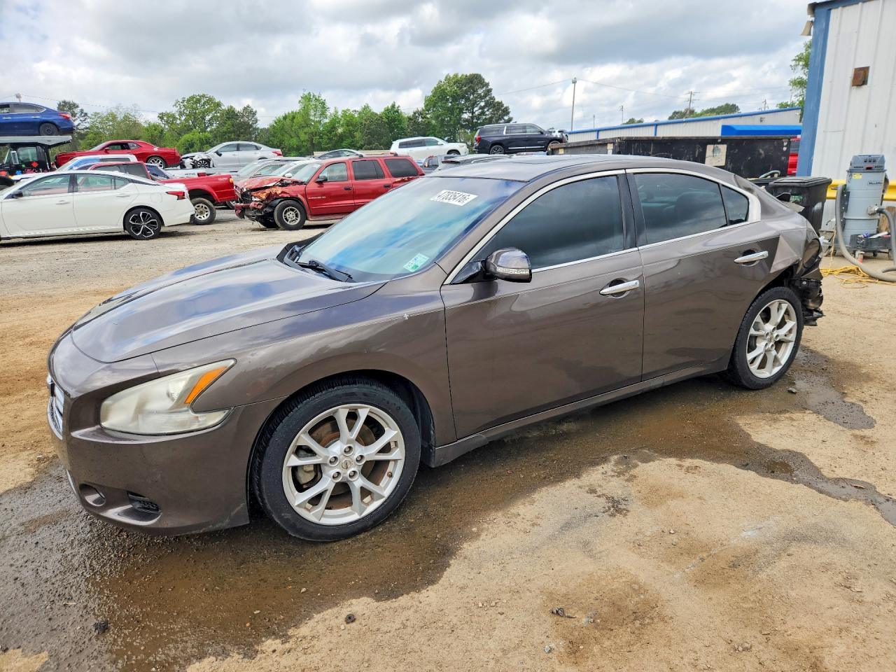 2014 Nissan Maxima 3.5 S Gray vin: 1N4AA5AP6EC446465