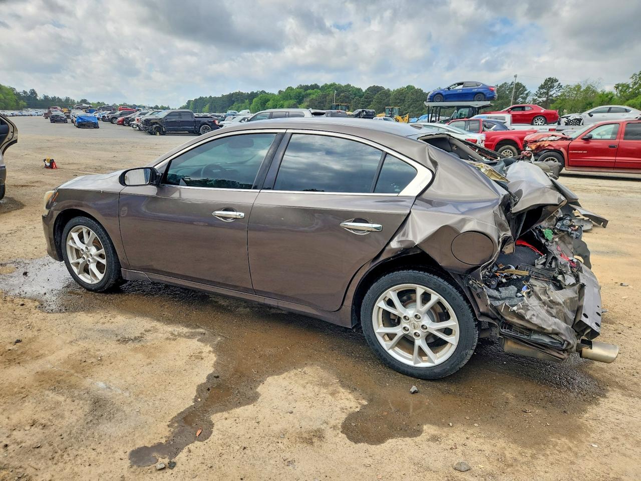 2014 Nissan Maxima 3.5 S Gray vin: 1N4AA5AP6EC446465