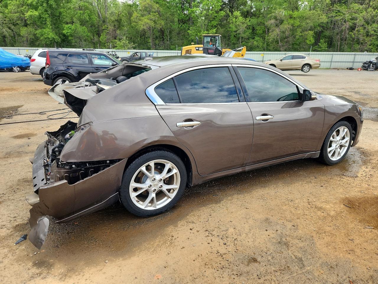 2014 Nissan Maxima 3.5 S Gray vin: 1N4AA5AP6EC446465