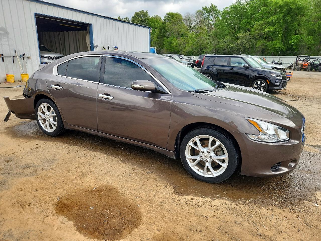 2014 Nissan Maxima 3.5 S Gray vin: 1N4AA5AP6EC446465