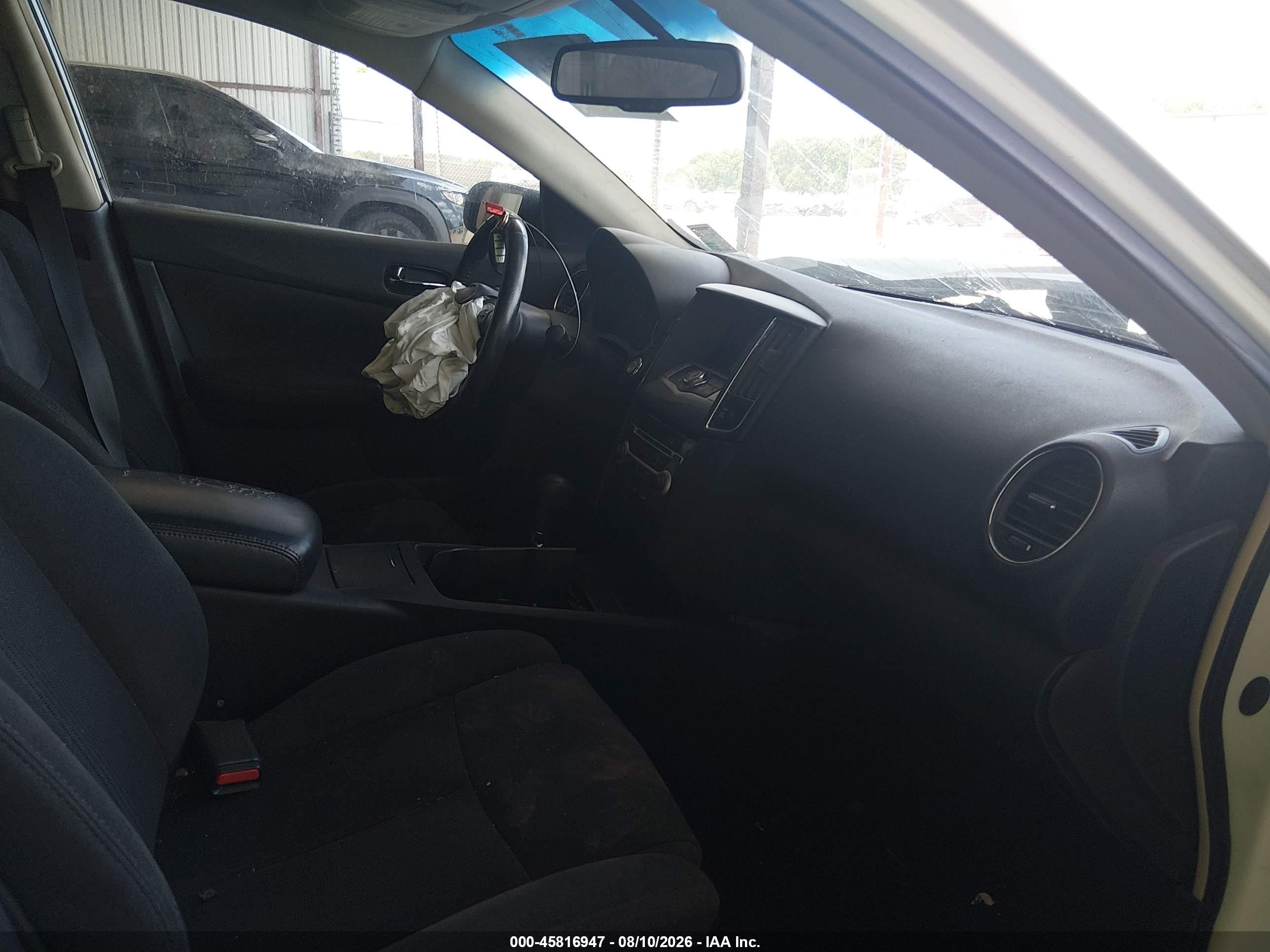 2014 Nissan Maxima 3.5 S White vin: 1N4AA5AP6EC446546