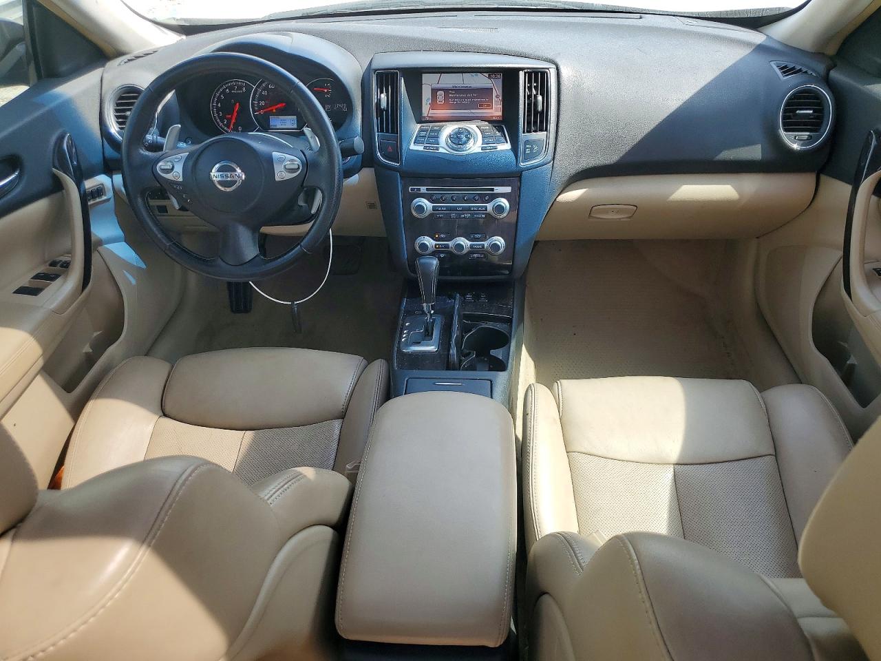 2014 Nissan Maxima 3.5 Sv Белый vin: 1N4AA5AP6EC447955