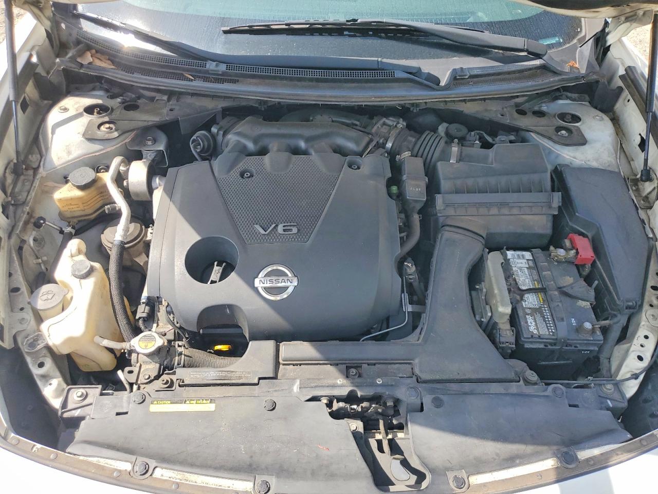2014 Nissan Maxima 3.5 Sv Белый vin: 1N4AA5AP6EC447955