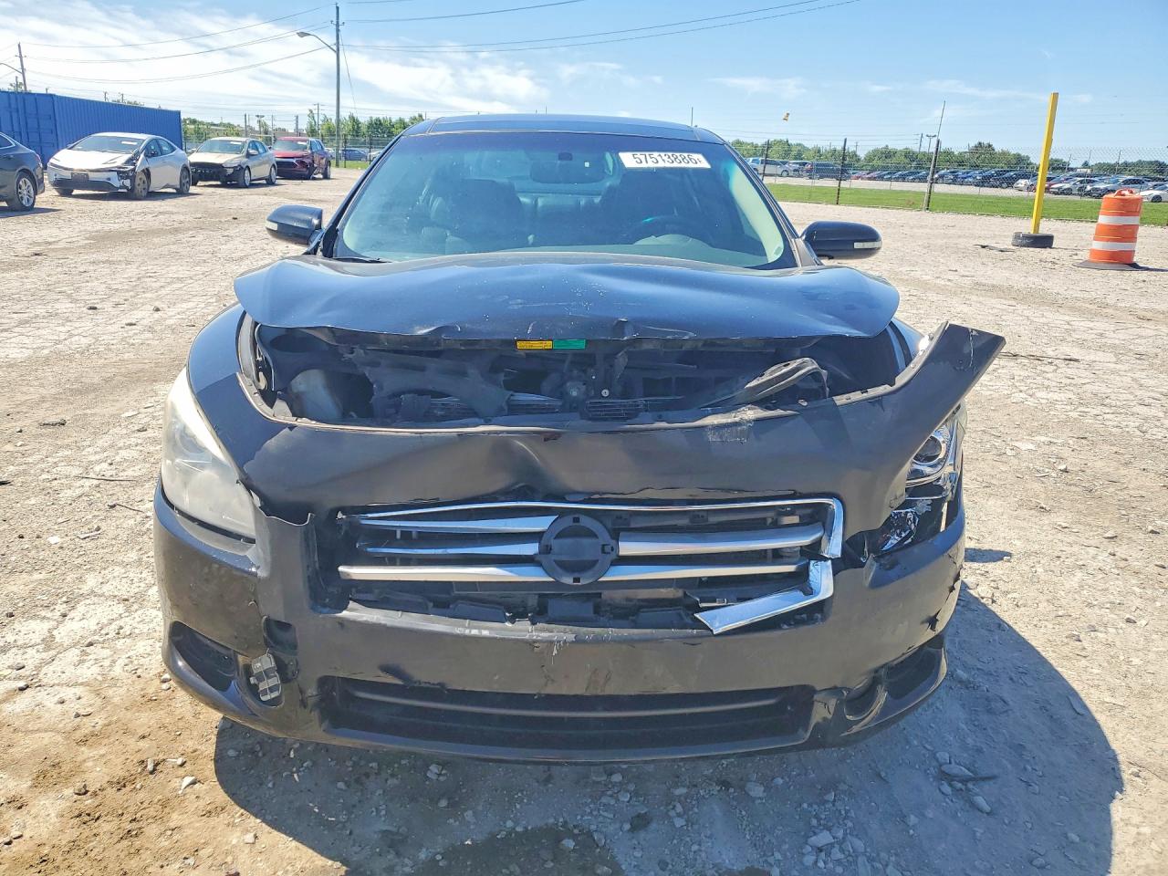 2014 Nissan Maxima 3.5 Sv Black vin: 1N4AA5AP6EC456784
