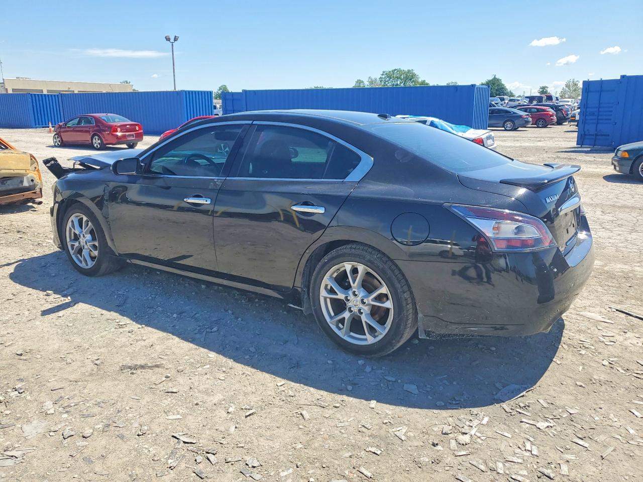 2014 Nissan Maxima 3.5 Sv Black vin: 1N4AA5AP6EC456784