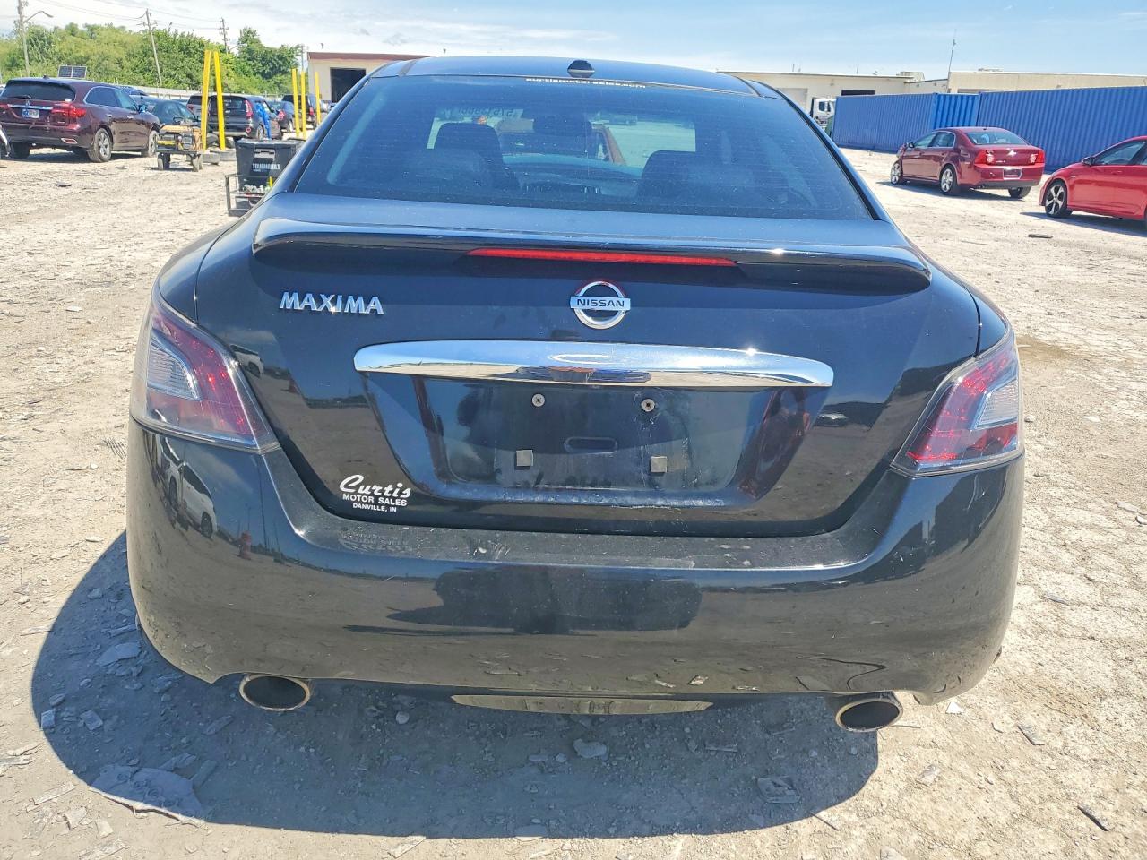 2014 Nissan Maxima 3.5 Sv Black vin: 1N4AA5AP6EC456784