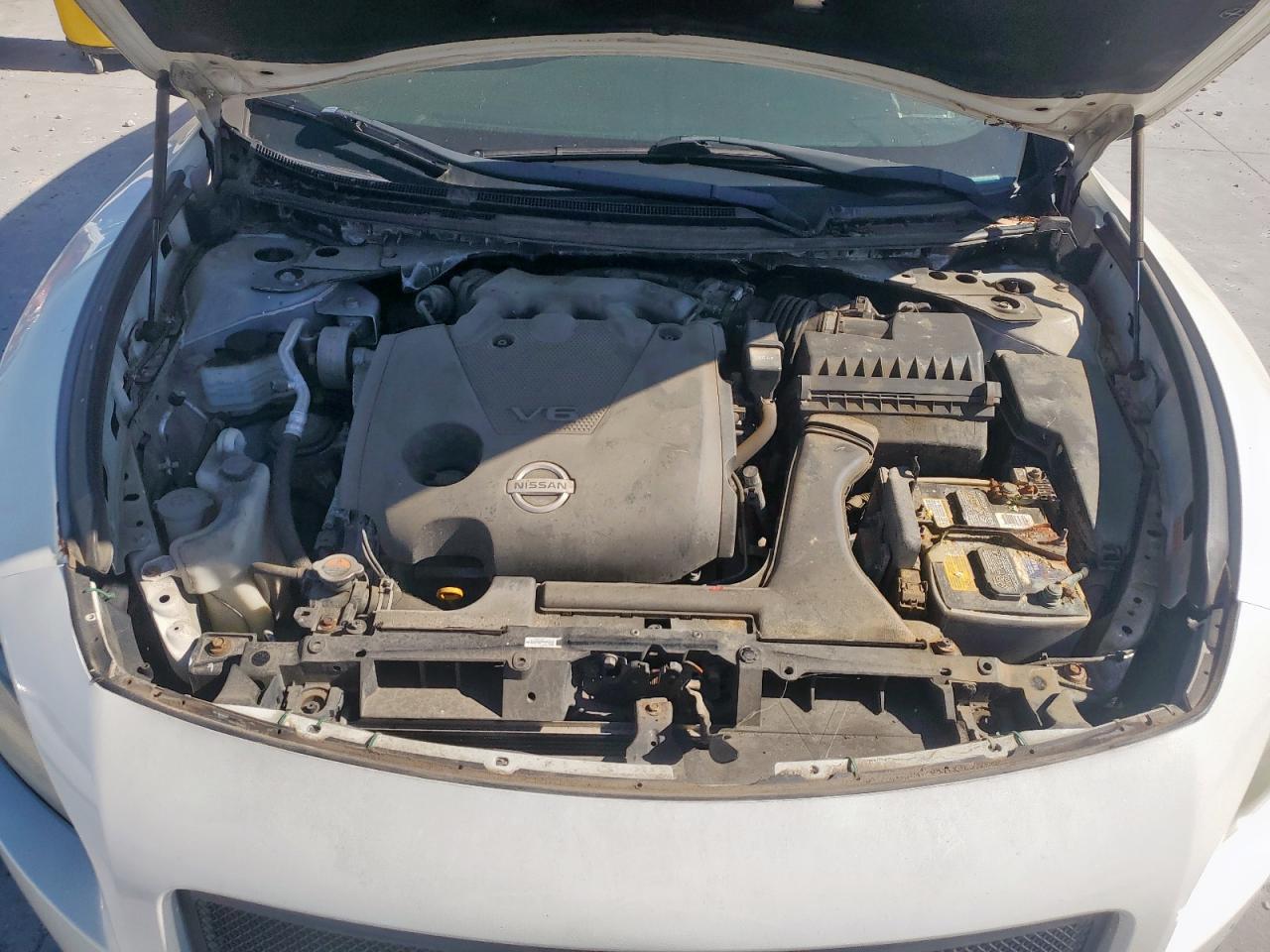 2014 Nissan Maxima 3.5 S White vin: 1N4AA5AP6EC461435