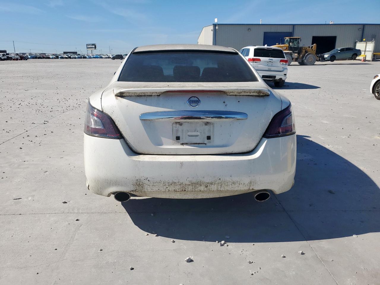 2014 Nissan Maxima 3.5 S White vin: 1N4AA5AP6EC461435