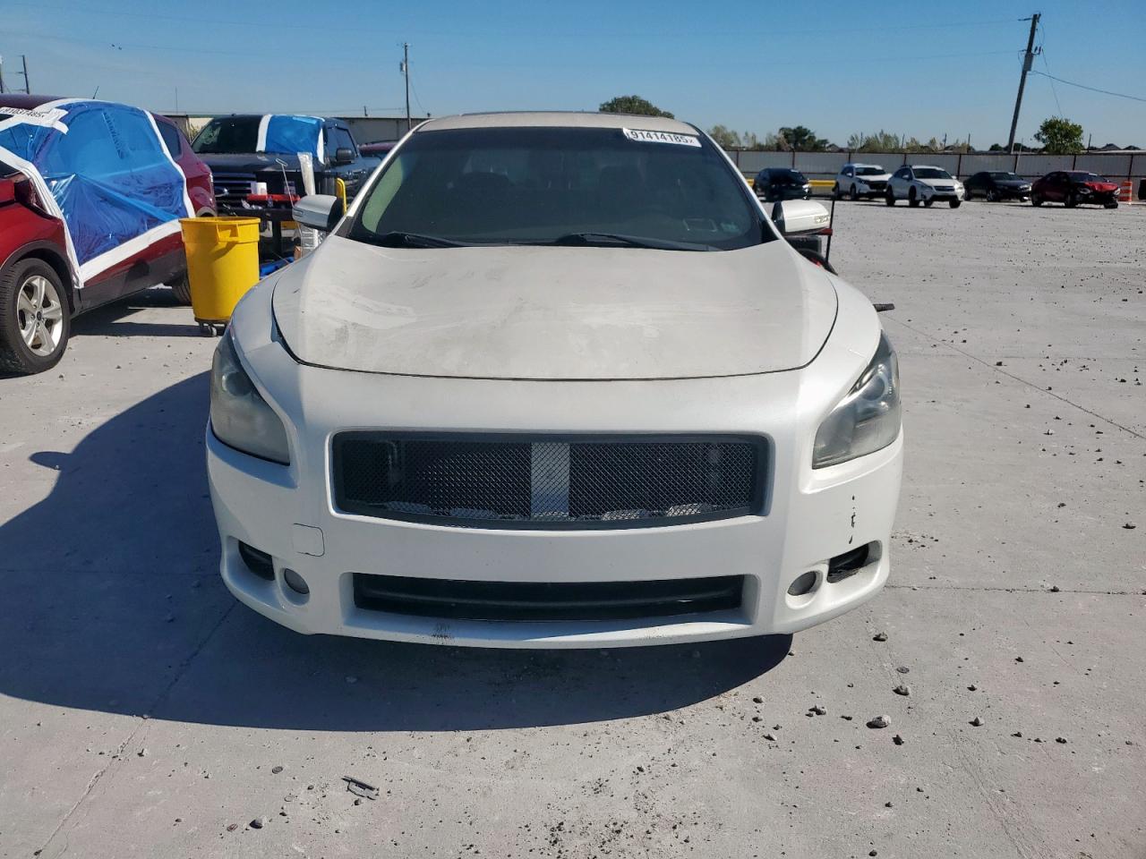 2014 Nissan Maxima 3.5 S White vin: 1N4AA5AP6EC461435