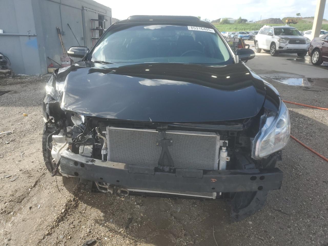 2014 Nissan Maxima S Black vin: 1N4AA5AP6EC465162