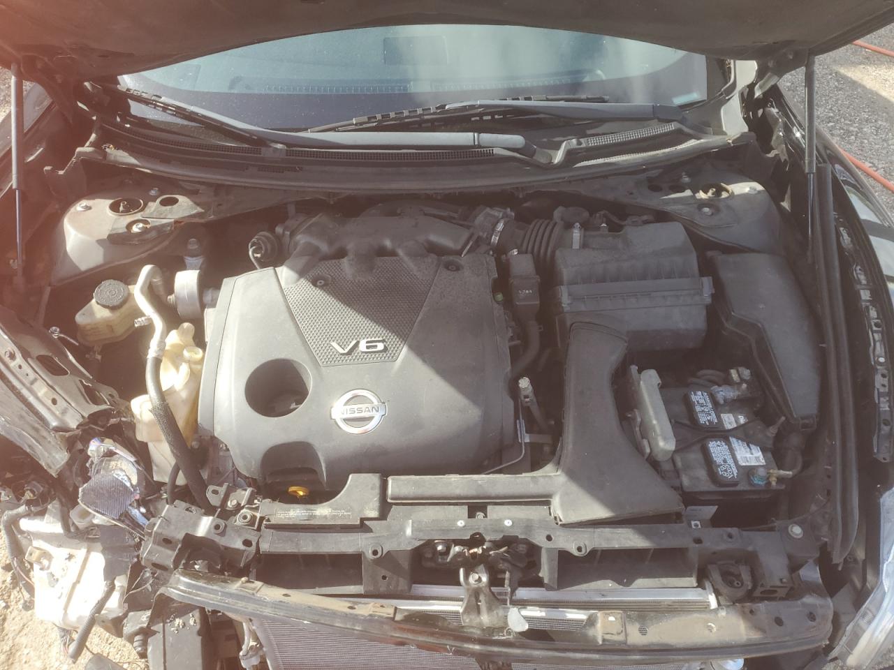 2014 Nissan Maxima S Black vin: 1N4AA5AP6EC465162
