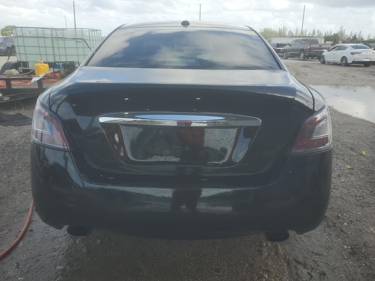 2014 Nissan Maxima S Black vin: 1N4AA5AP6EC465162
