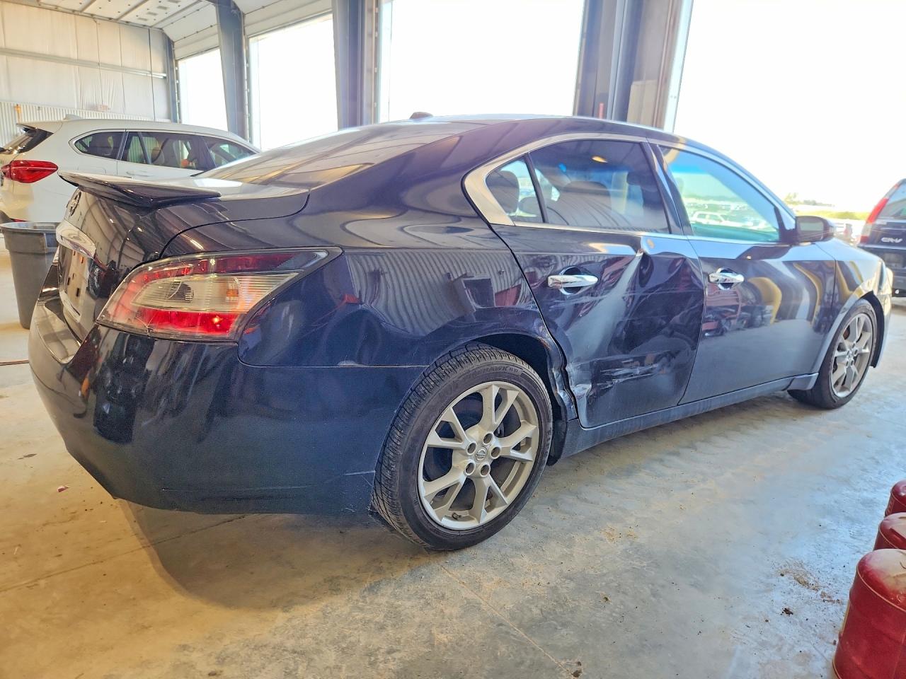 2014 Nissan Maxima 3.5 S Black vin: 1N4AA5AP6EC465470