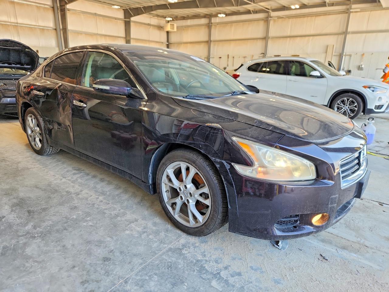 2014 Nissan Maxima 3.5 S Black vin: 1N4AA5AP6EC465470